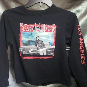 Boyz N The Hood Black LS T Shirt (Size M) Toddler